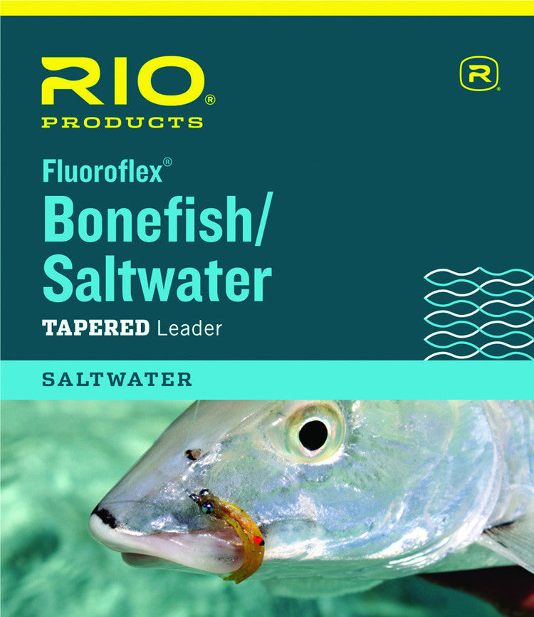 Rio Fluoroflex Bonefish/Saltwater Leader 9 ft. 12 lb. Leaders & Tippet