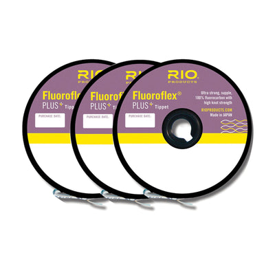 Rio Fluoroflex Plus Tippet 3-Pack 3-4-5x Tippet