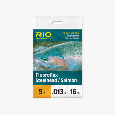 Rio Fluoroflex Steelhead/Salmon 9' Leader 20 lb Leaders & Tippet
