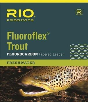 Rio Fluoroflex Trout Leader 9 ft. 3x Leaders & Tippet