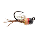 Rio French Dip Jig Black Bead Shrimp / Size 12 - 3.8mm Flies