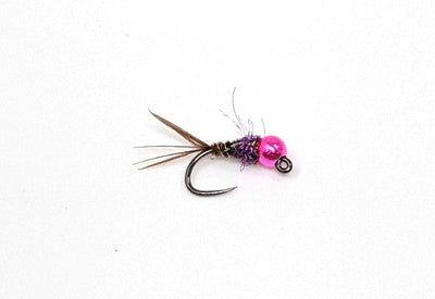 RIO French Dip Jig - Pink Bead Purple / 2.8 / 14 Flies