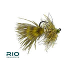 RIO Gold Jigger Olive Flies