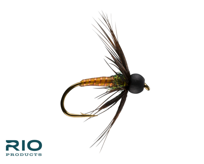 RIO Gum Dropper Rootbeer / 16 Flies