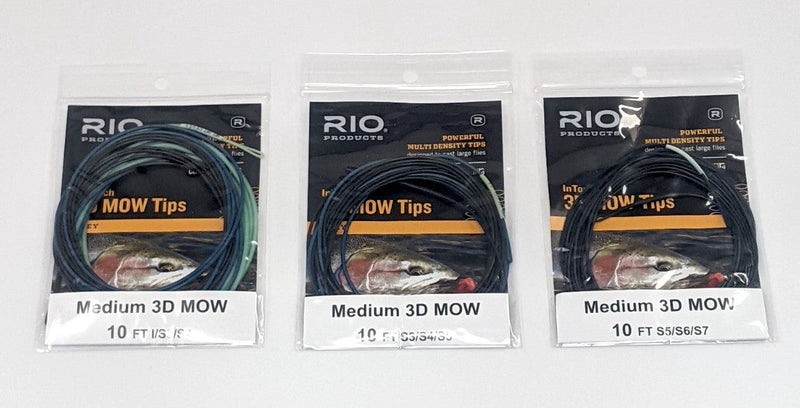 Rio Intouch Skagit 3D Mow Medium Tips Kit Fly Line