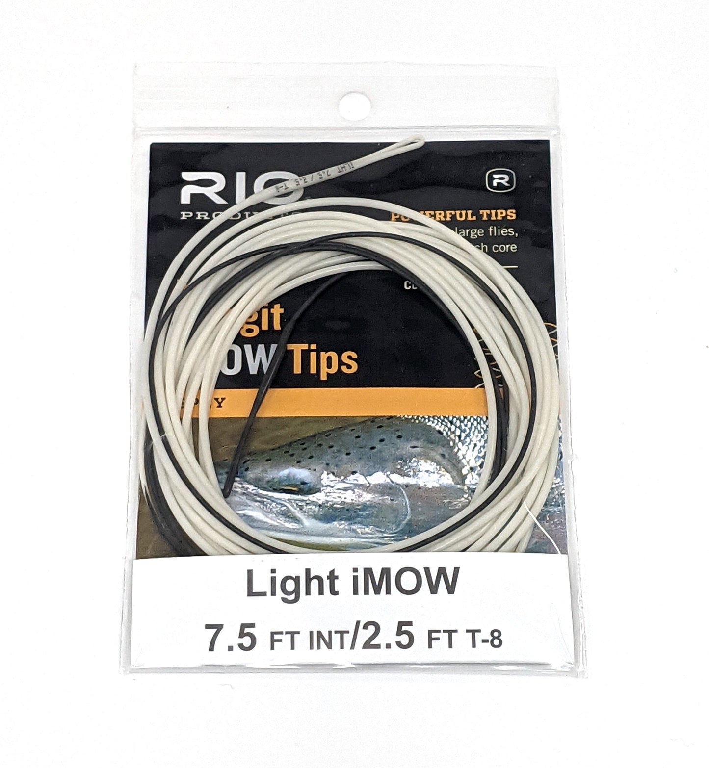 Rio InTouch Skagit iMOW Tip Light 7.5' Int/ 2.5' T8 Fly Line