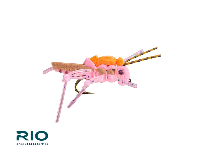 RIO Juicy Hopper Pink / 8 Flies