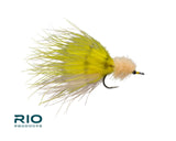 Rio Marabou Toad Barred Olive Tan / 1 Flies