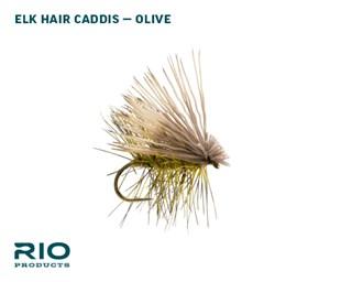 RIO Olive Caddis Dry Assortment Flies