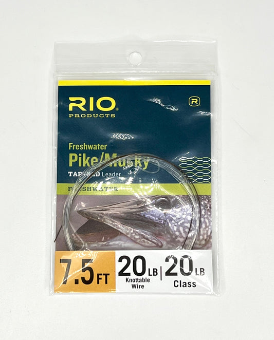 Rio Pike/Musky II Leader 7.5' Knottable Leaders & Tippet