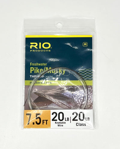 Rio Pike/Musky II Leader 7.5' Knottable Leaders & Tippet