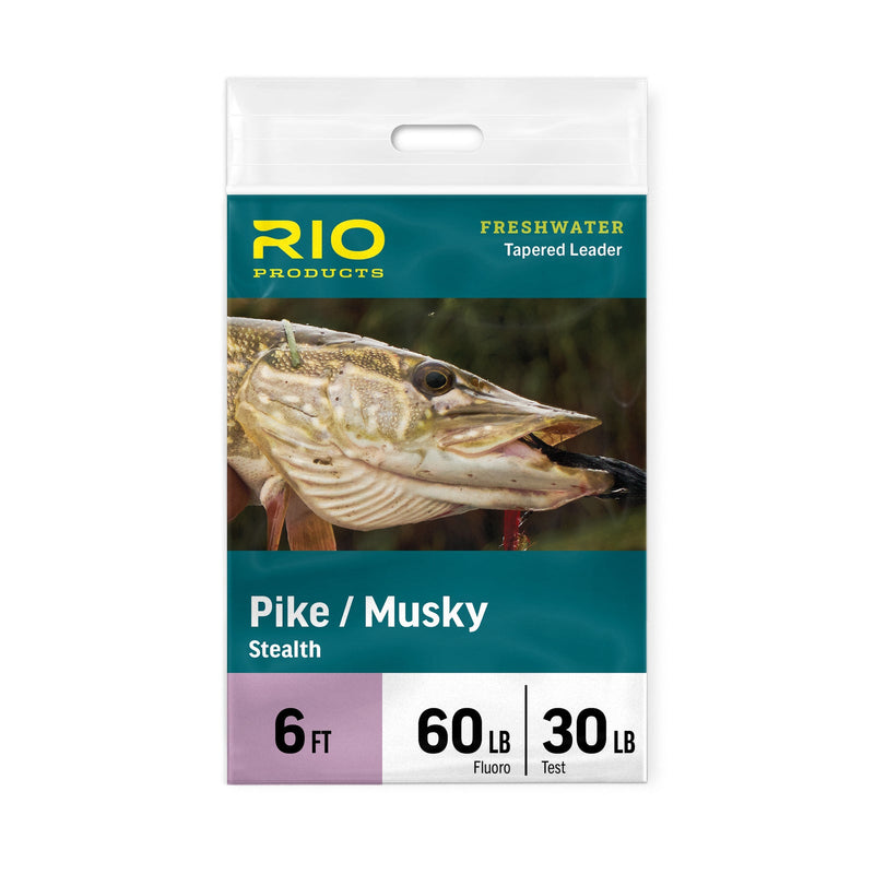 Rio Pike/Musky Leader Stealth Leaders & Tippet