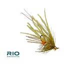 Rio Pocket Rocket Olive / 4 Flies