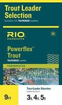 Rio Powerflex Leader 9ft Selection Pack