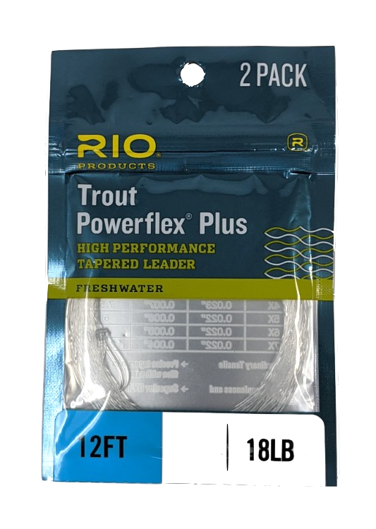 Rio Powerflex Plus 12' Leader 2-Pack Leaders & Tippet