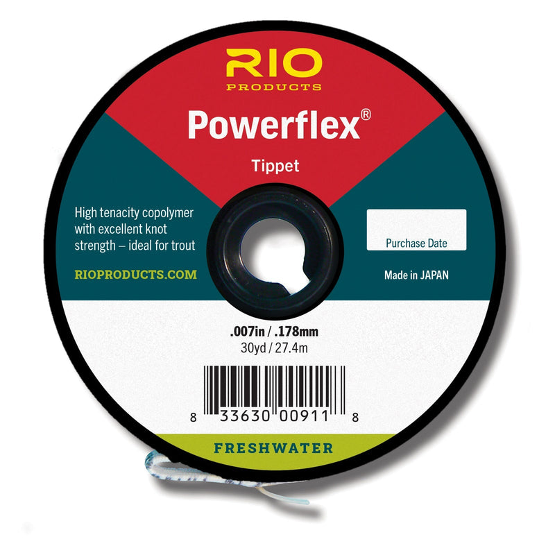Rio Powerflex Tippet 30 yd. 7X Tippet