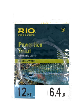 Rio Powerflex Trout Leader 12' Leaders & Tippet
