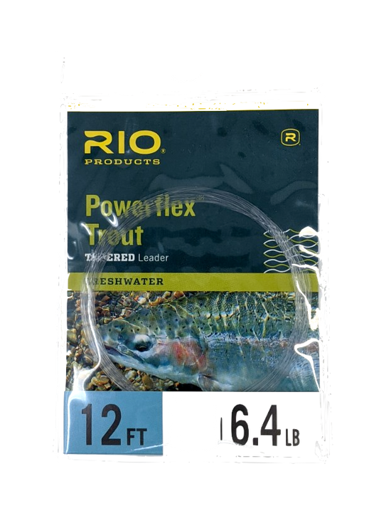 Rio Powerflex Trout Leader 12' Leaders & Tippet