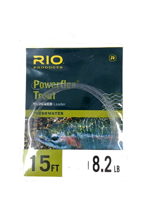 Rio Powerflex Trout Leader 15' 3X Leaders & Tippet