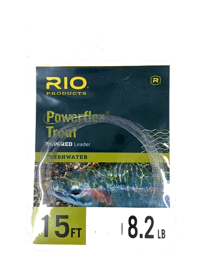 Rio Powerflex Trout Leader 15' 3X Leaders & Tippet