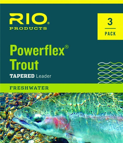 Rio Powerflex Trout Leader 9' 3 Pack