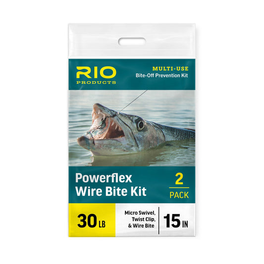 Rio Powerflex Wire Bite Kit - 2 pack Leaders & Tippet