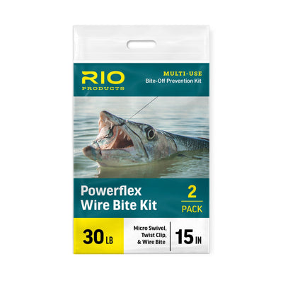 Rio Powerflex Wire Bite Kit - 2 pack Leaders & Tippet