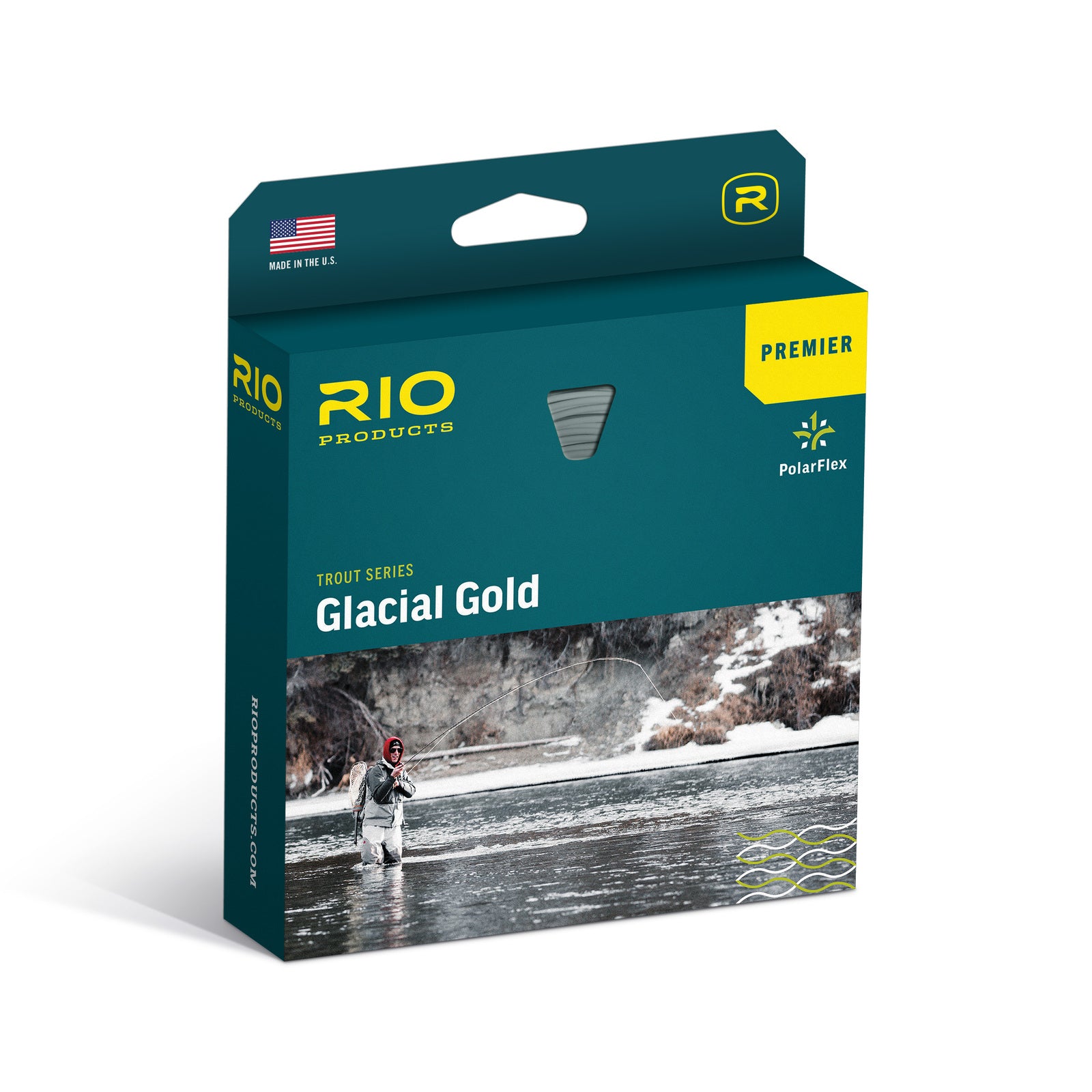 Rio Premier Glacial Gold Fly Line WF4F Fly Line