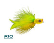 Rio PTO Popper Chartreuse/Yellow / 6 Flies