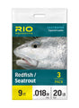 Rio Redfish/Seatrout Leader - 3 pack Leaders & Tippet