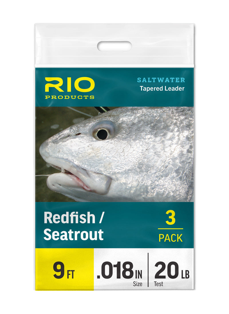 Rio Redfish/Seatrout Leader - 3 pack Leaders & Tippet