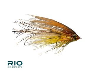 RIO's Flashdance Brown / 2 Warmwater Flies