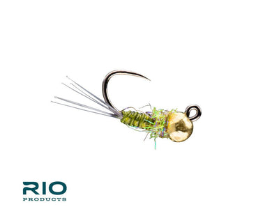 RIO's May It Be Gold Bead Flies