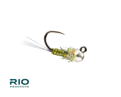 RIO's May It Be Silver Bead PT / size 20 2mm Flies
