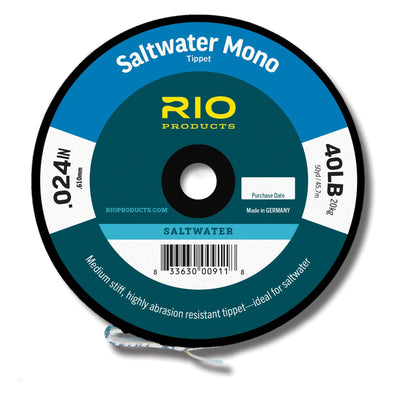 Rio Saltwater Mono Tippet Leaders & Tippet
