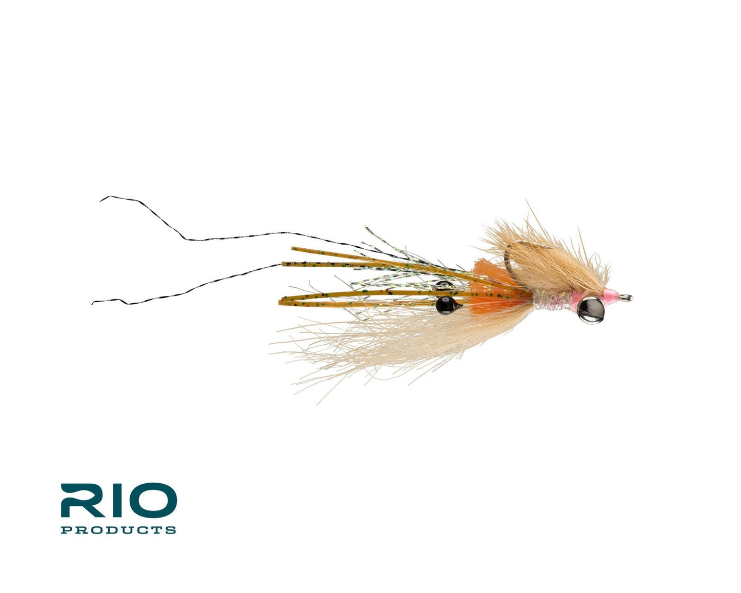 Rio Spawning Shrimp Sand/Pearl 4 Saltwater Flies