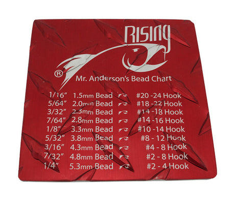 Rising Bead Chart Coaster - Red Gadgets