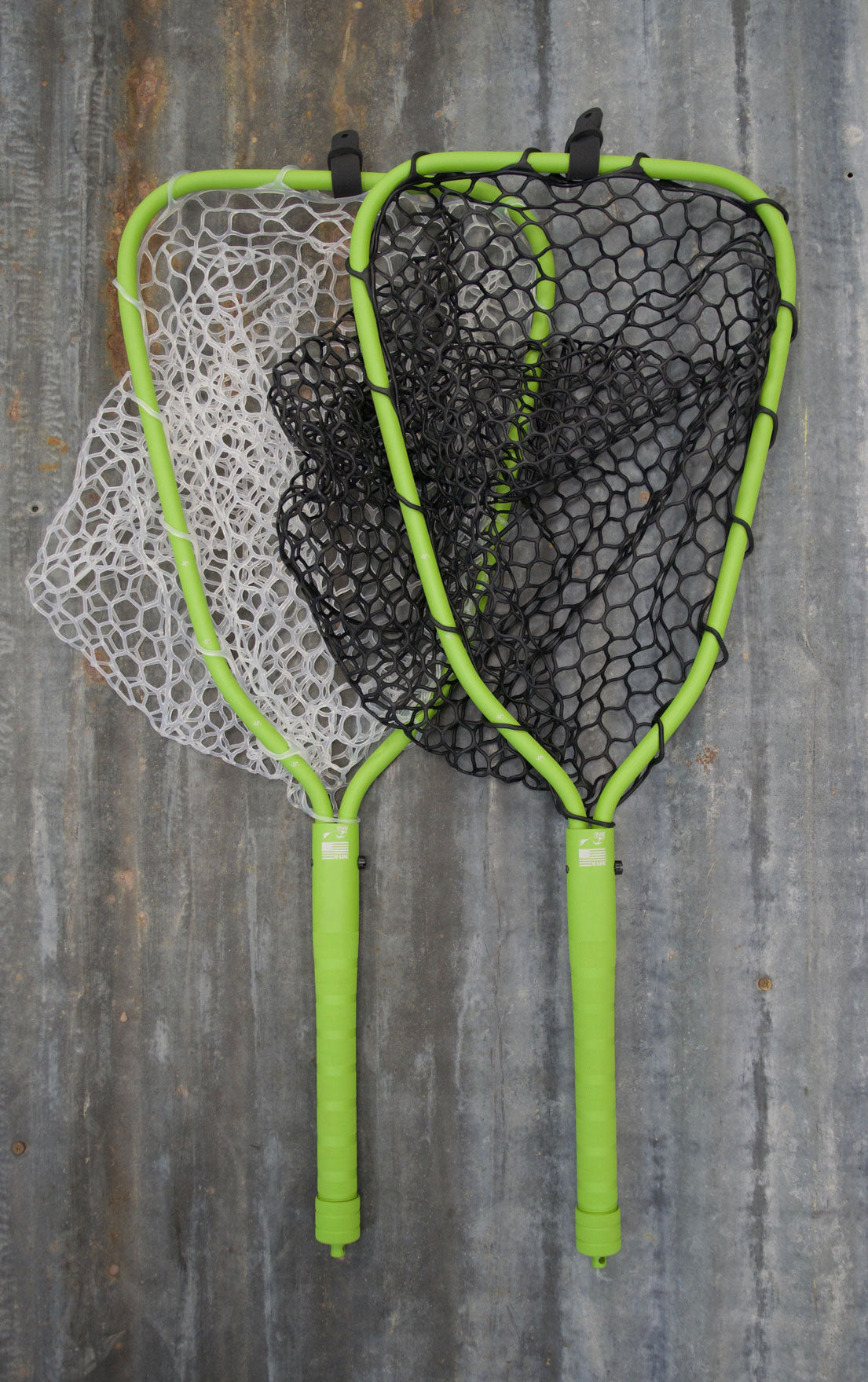 Rising Brookie Aluminum Net Lime Green w/ Black Bag Landing Net