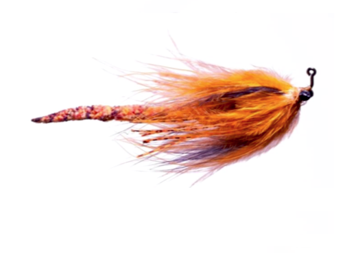 RJ's Jiggy Worm Burnt Orange / 1 Flies