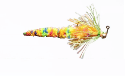 RJ's Mini Jiggy Worm Fire Tiger Flies