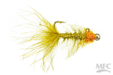 Rowley's Balanced Leech Olive Pumpkin Trout Flies