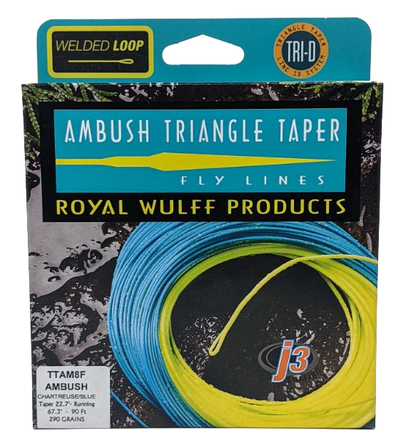 Royal Wulff Ambush Triangle Taper Fly Line 8wt / 290 gr Fly Line