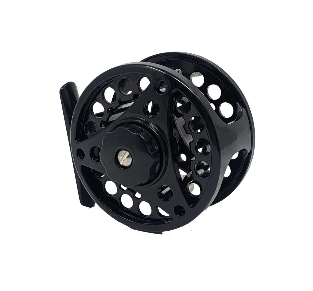 Rudder Sports Fly Reel Black 3/4 Fly Reel