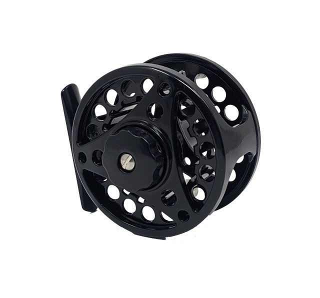 Rudder Sports Fly Reel Black 3/4 Fly Reel