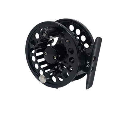 Rudder Sports Fly Reel Black 3/4 Fly Reel