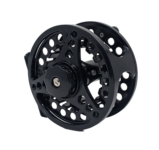 Rudder Sports Fly Reel Black 5/6 Fly Reel