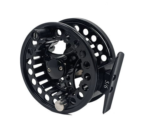 Rudder Sports Fly Reel Black 5/6 Fly Reel