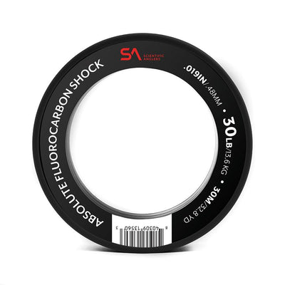 SA Absolute Fluorocarbon Shock Tippet 80LB