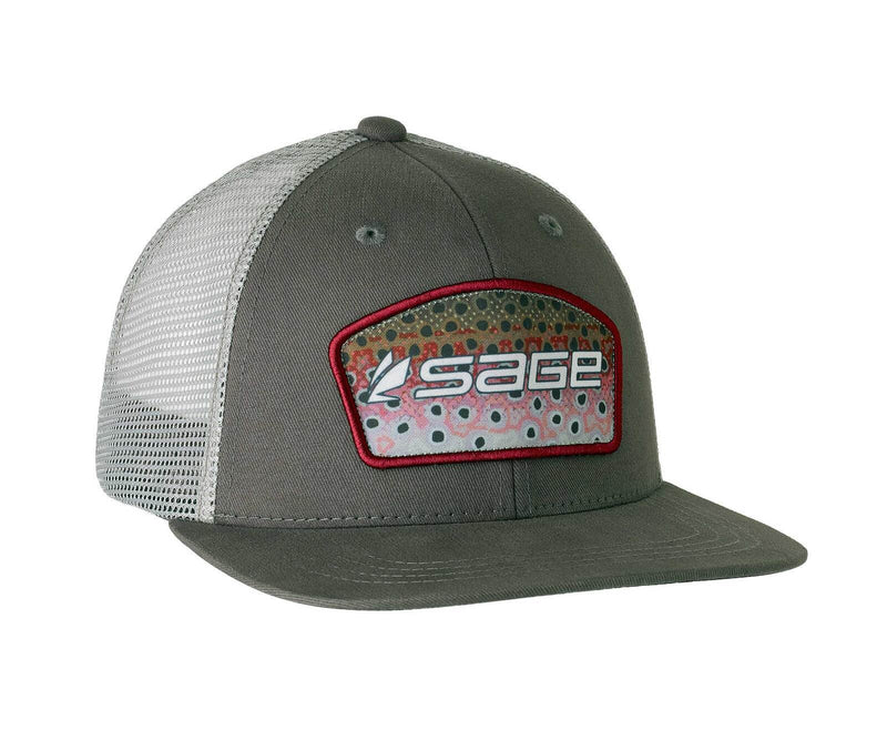 Sage Patch Trucker Hat Rainbow Charcoal Hats, Gloves, Socks, Belts
