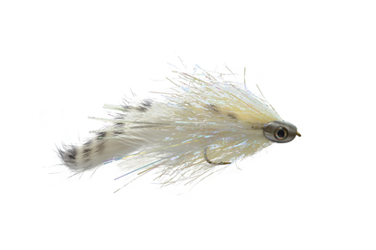 Satkowski's 1.21 Gigawatt Streamer Size 2 White/Pearl Flies